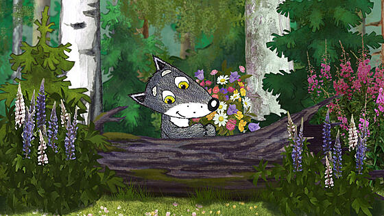 layout image (to proper size of the container)