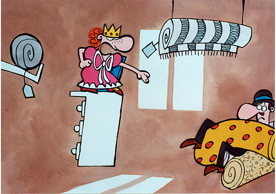 layout image (to proper size of the container)