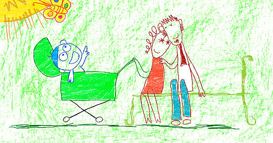 layout image (to proper size of the container)