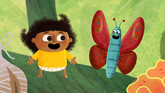 layout image (to proper size of the container)