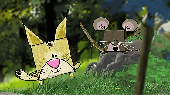 layout image (to proper size of the container)