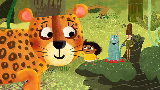 layout image (to proper size of the container)