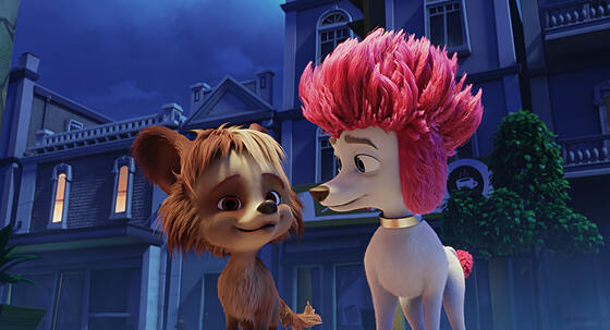 layout image (to proper size of the container)