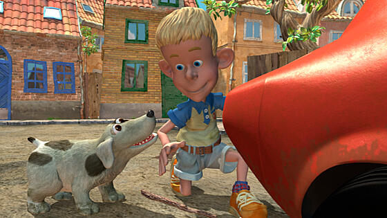 layout image (to proper size of the container)