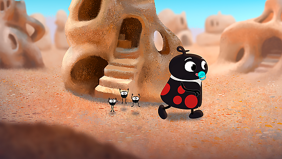 layout image (to proper size of the container)