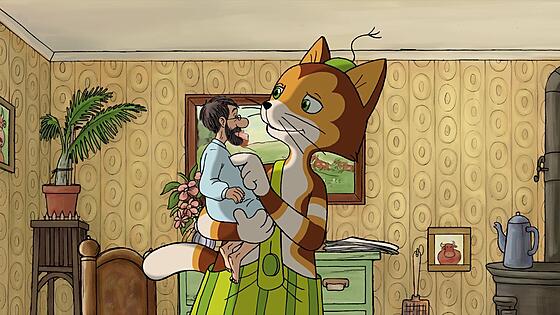 layout image (to proper size of the container)