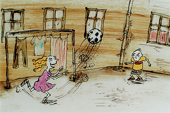 layout image (to proper size of the container)