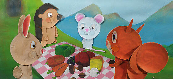 layout image (to proper size of the container)