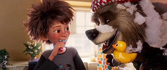 layout image (to proper size of the container)